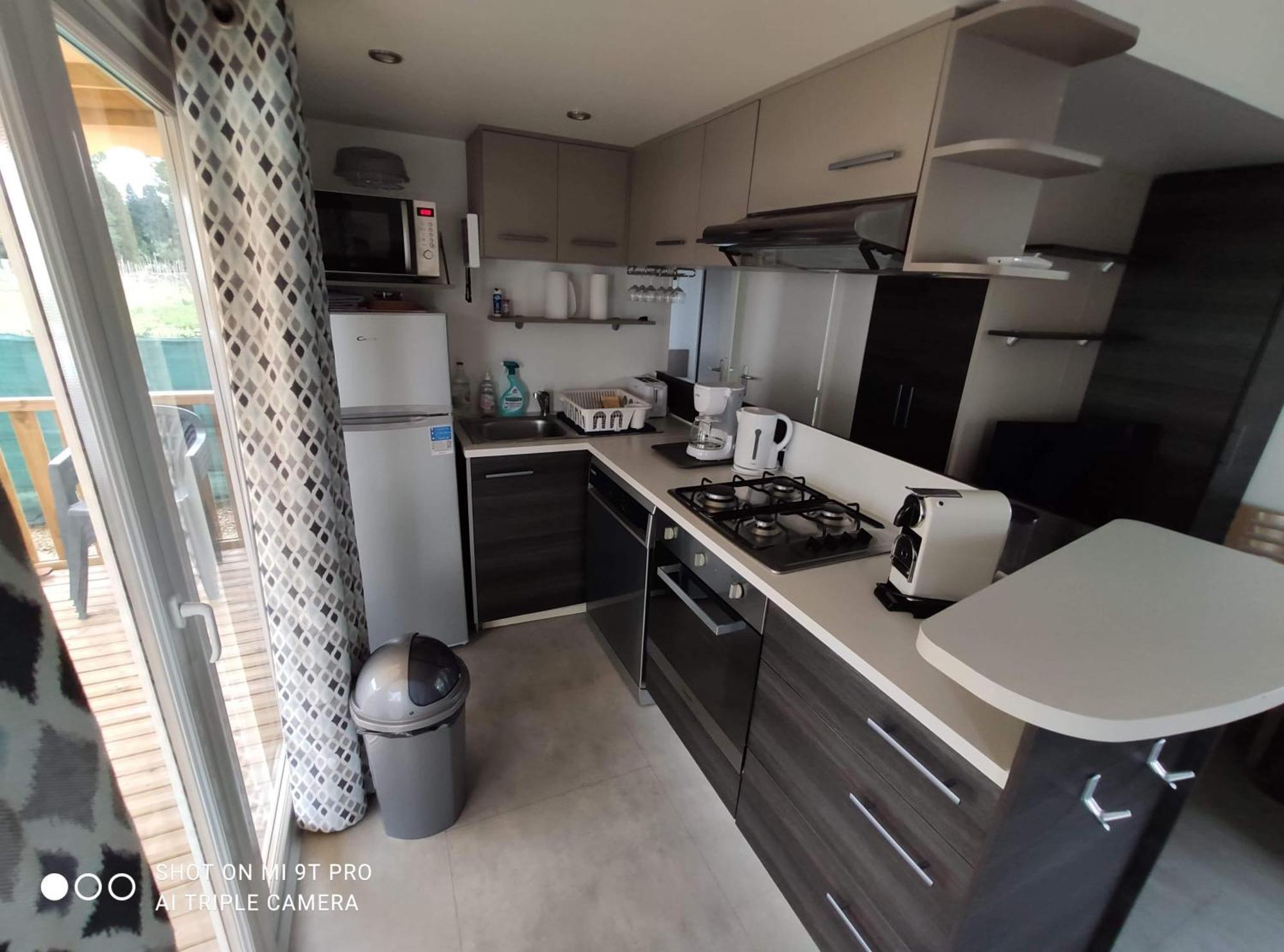Mobilehome 8 Personnes Avec Clim Situe Aux Sables Du Midi Valras-Plage Exteriér fotografie