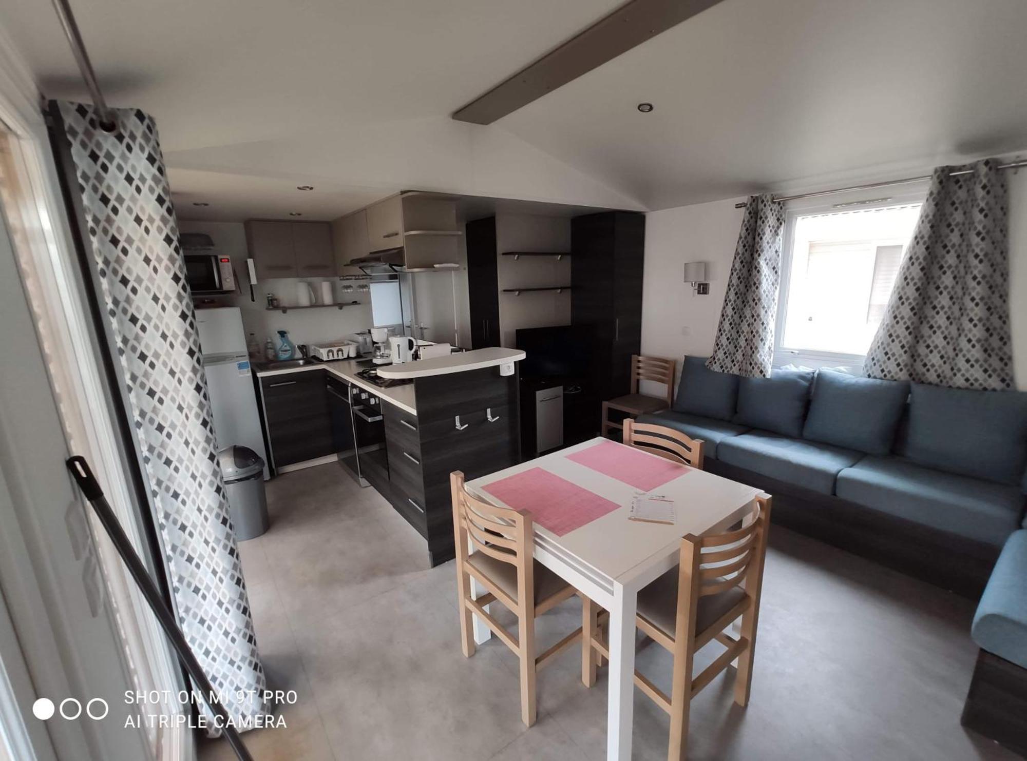 Mobilehome 8 Personnes Avec Clim Situe Aux Sables Du Midi Valras-Plage Exteriér fotografie