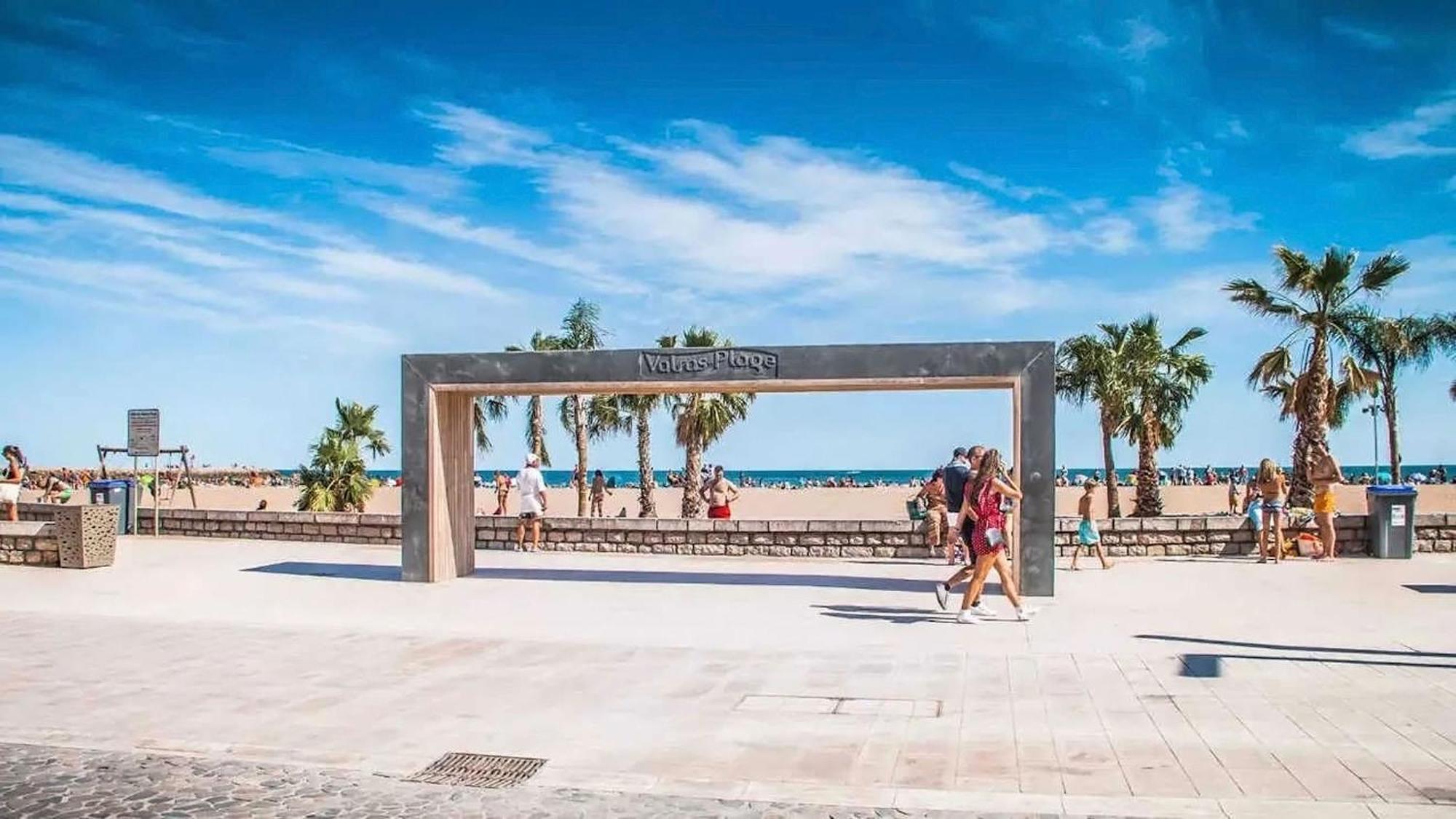 Mobilehome 8 Personnes Avec Clim Situe Aux Sables Du Midi Valras-Plage Exteriér fotografie